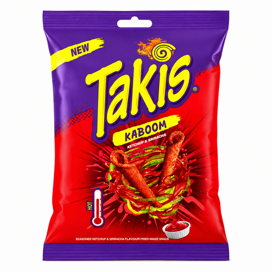 Takis Kaboom Ketchup & Sriracha 55g