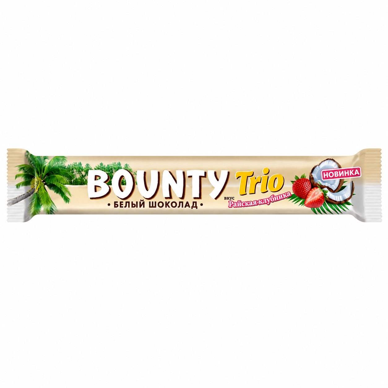 Bounty Trio Strawberry & Coconut 78g