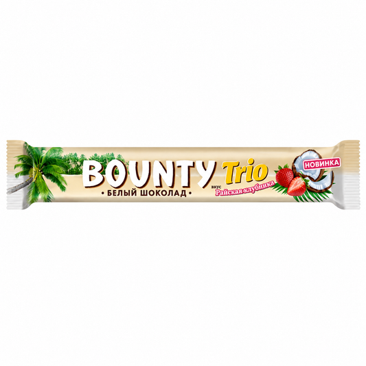 Bounty Trio Strawberry & Coconut 78g