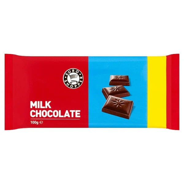 Euro Shopper Milk Chocolate Block 100g