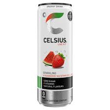 Celsius Sparkling Strawberry Watermelon Flavour 355ml