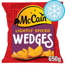 McCain Lightly Spiced Wedges 650g