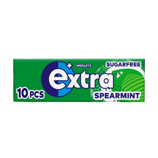 Wrigley’s Extra Spearmint Sugarfree Chewing Gum 14g