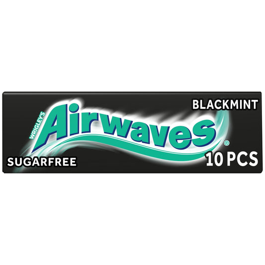 Wrigley’s Airwaves Black Mint Chewing Gum 14g