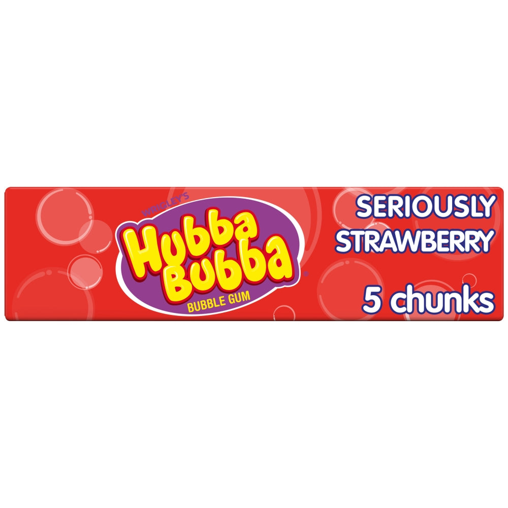 Hubba Bubba Strawberry Bubble Gum 35g (GUM)