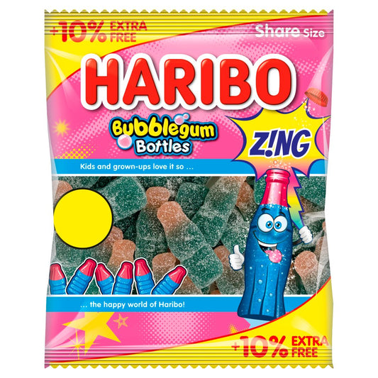 Haribo Bubblegum Bottles 140g