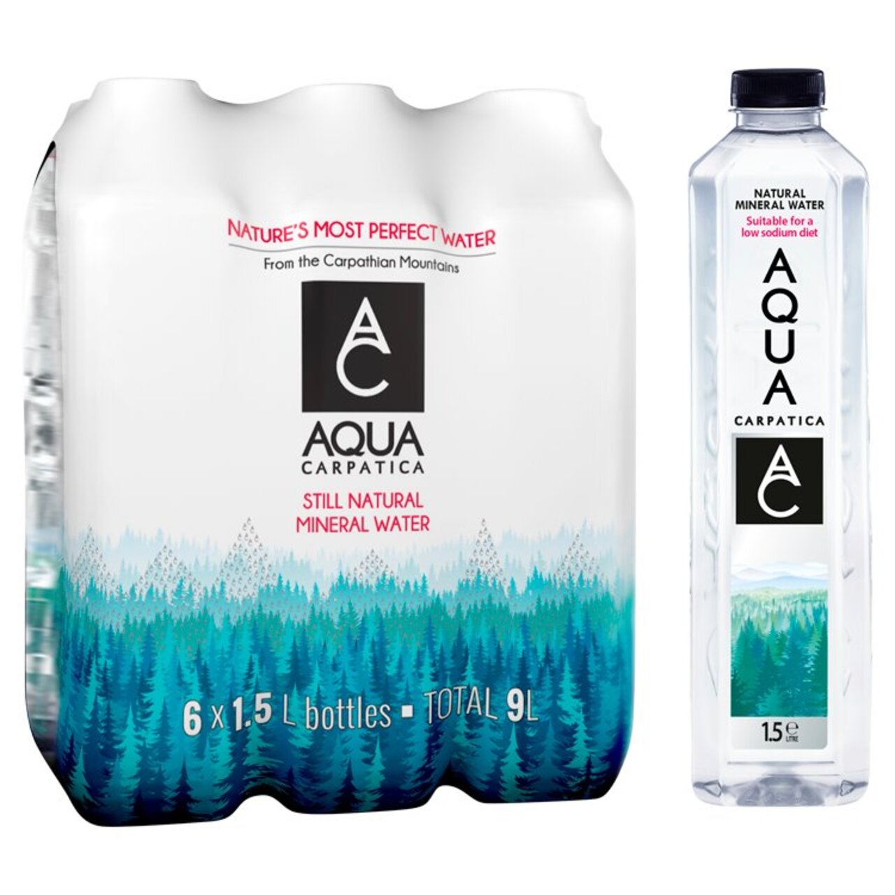 Aqua Carpatica Natural Water 6x1.5L