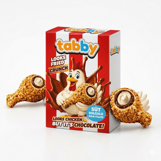 Tabby Crunch Chocolate 50g