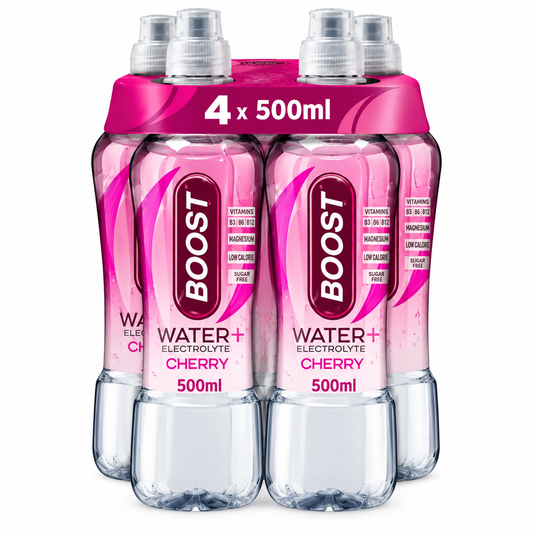 Boost Water+ Electrolytes Cherry 4x500ml