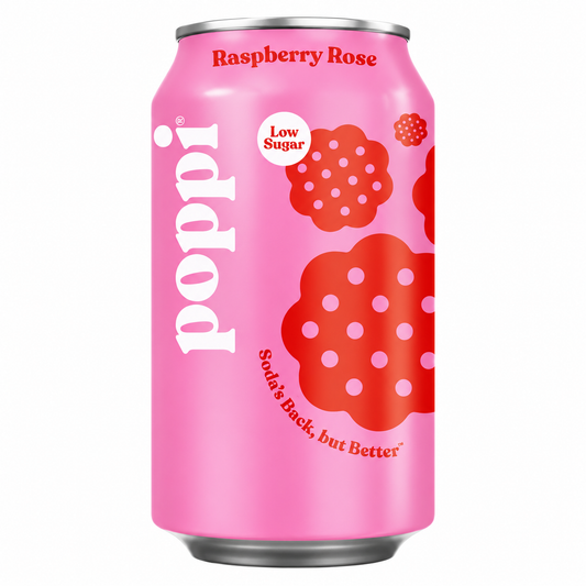 Poppi Raspberry Rose 330ml