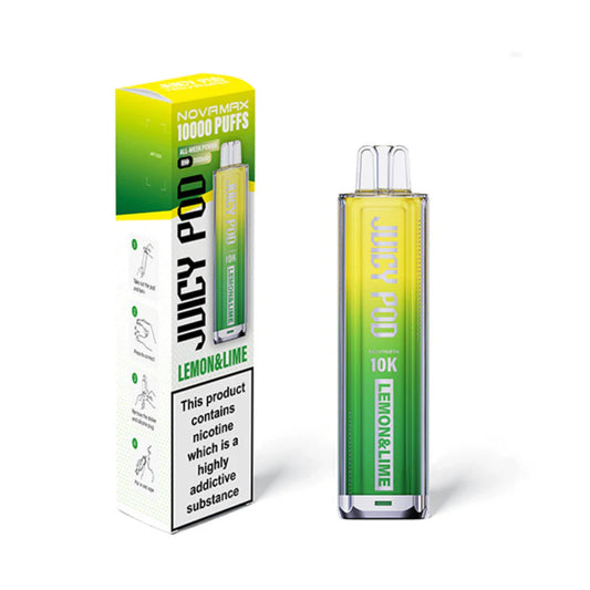 Juicy Pod Nova Max 10k Lemon & Lime