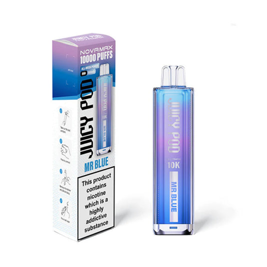 Juicy Pod Nova Max 10k Mr Blue