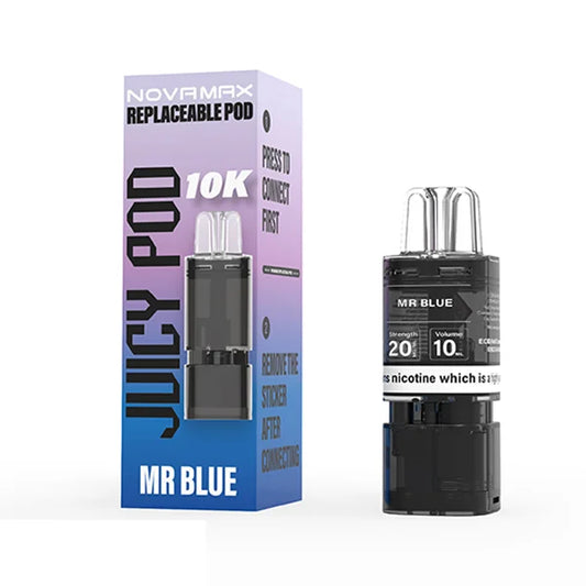 Juicy Pod Nova Max 10k Mr Blue Pods
