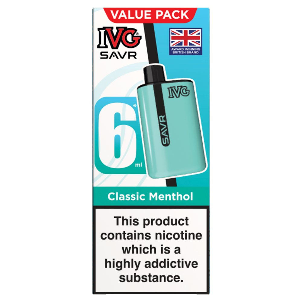 IVG Savr 6ml Classic Menthol