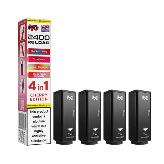 IVG 2400 Reload Pods 4in1 Cherry Edition