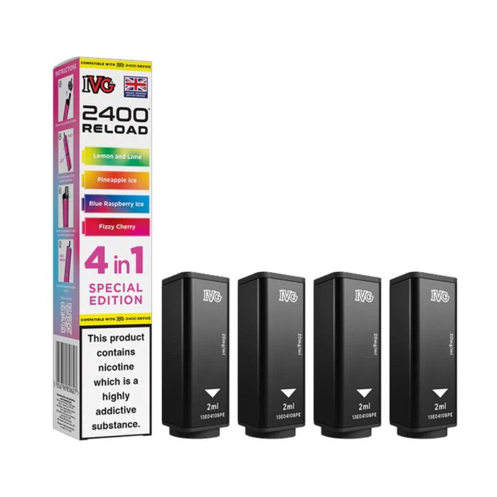 IVG 2400 Reload Pods 4in1 Special Edition