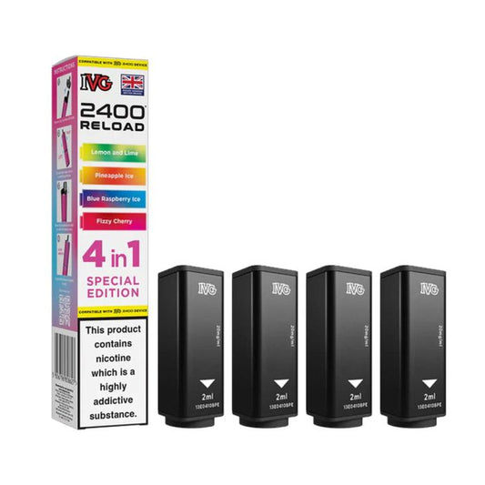 IVG 2400 Reload Pods 4in1 Special Edition
