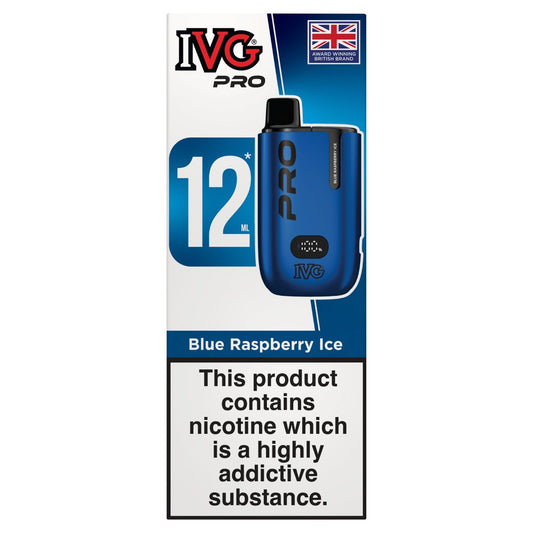 IVG Pro 12ml Pods Blue Raspberry Ice