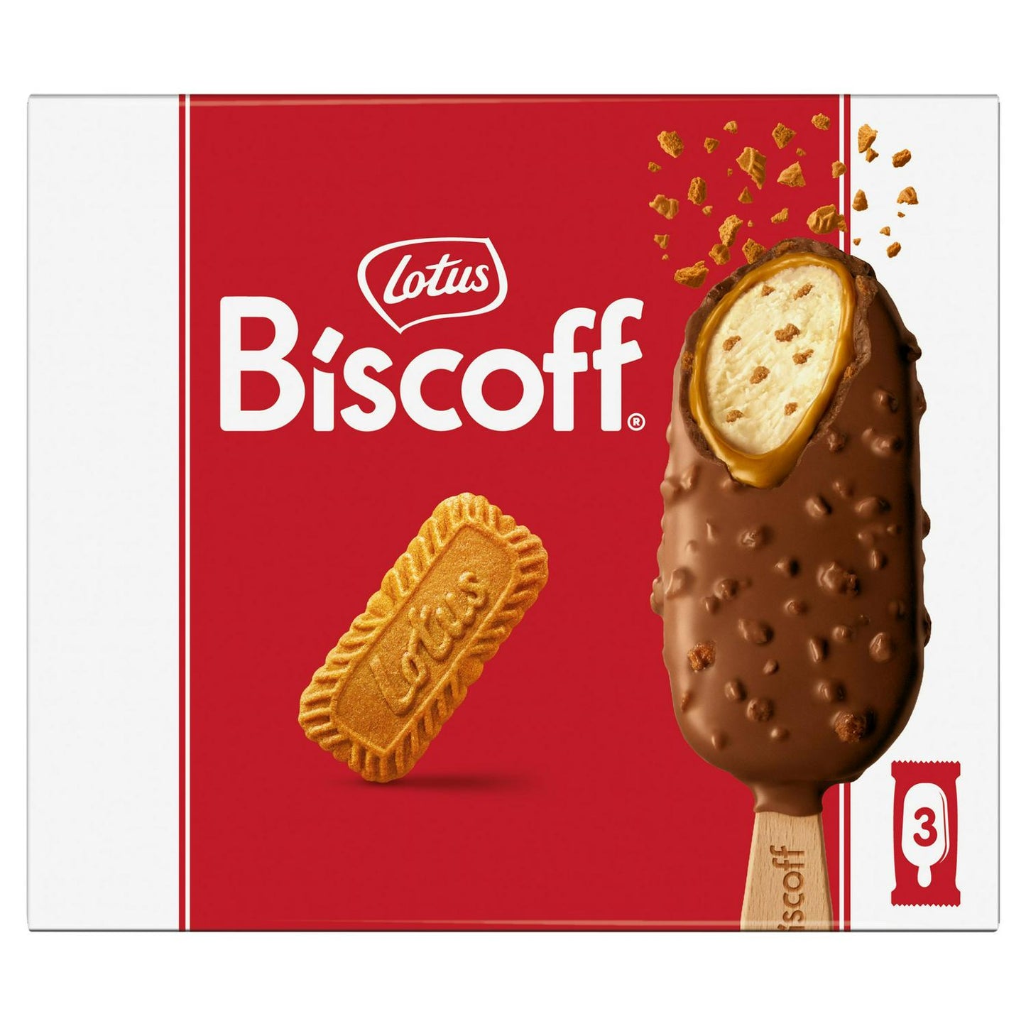 Lotus Biscoff Ice Cream 3 Pack