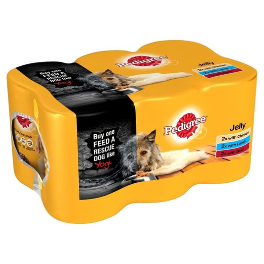 Pedigree Jelly 6x385g