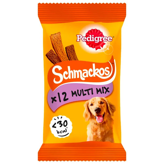 Pedigree Schmackos x12 Multi Mix 86g