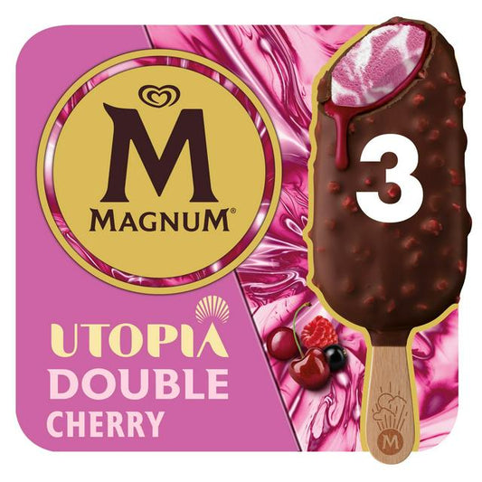 Magnum Utopia Double Cherry 3 Pack