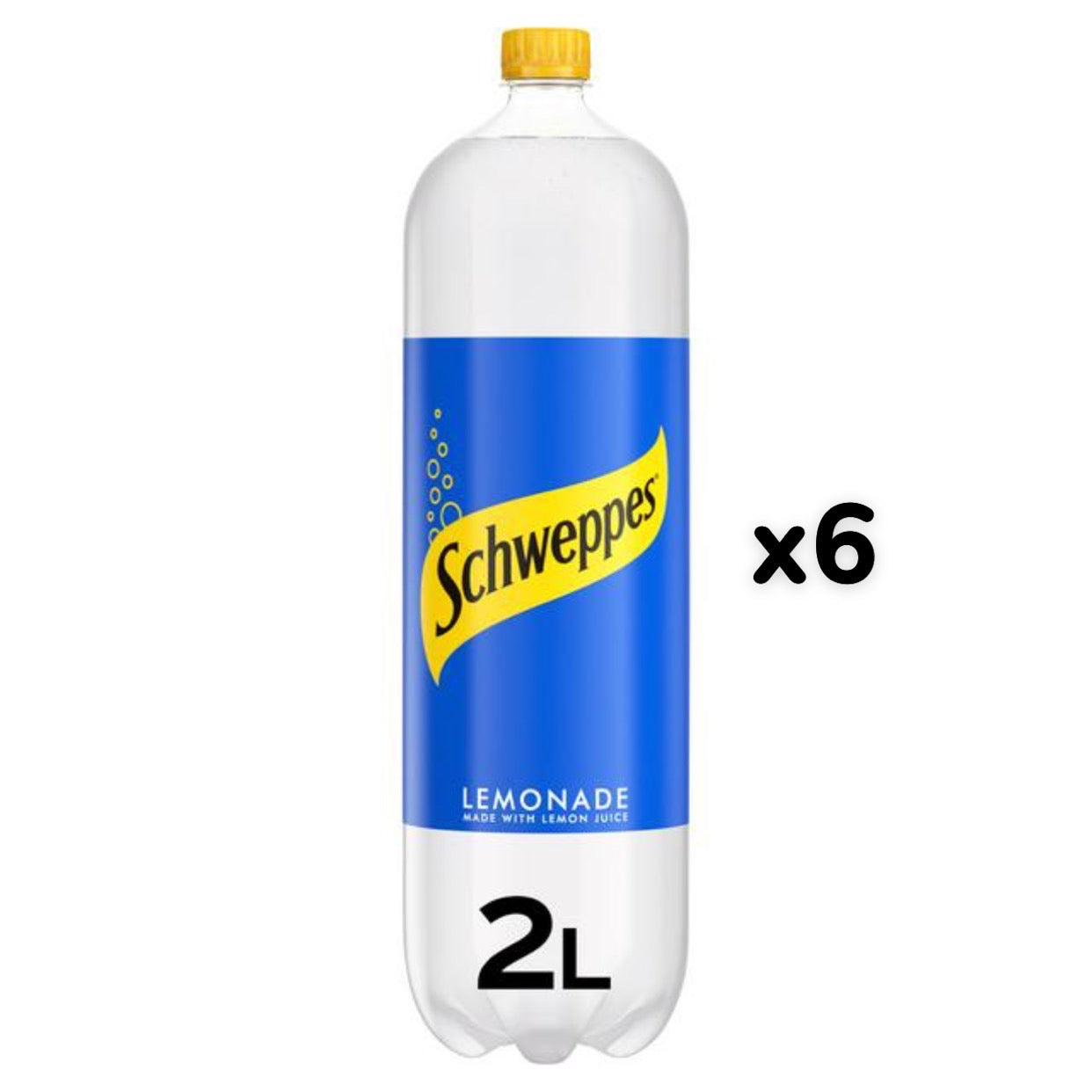 Schweppes Lemonade 6x2L