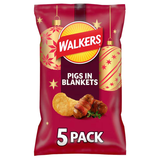 Walkers Pig in Blanket 5 Pack