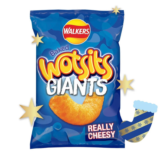 Walkers Wotsits Giants Really Cheesy 130g