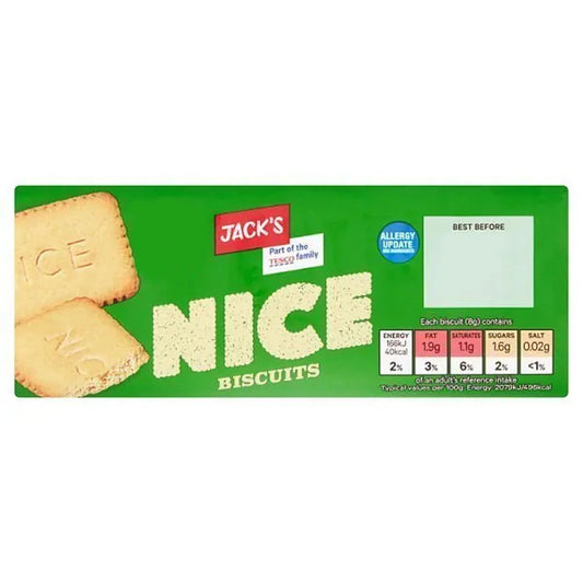 Jacks Nice 200g (BISCUITS)