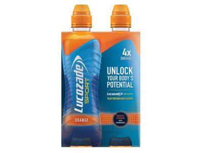 Lucozade Sport Orange 4x500ml