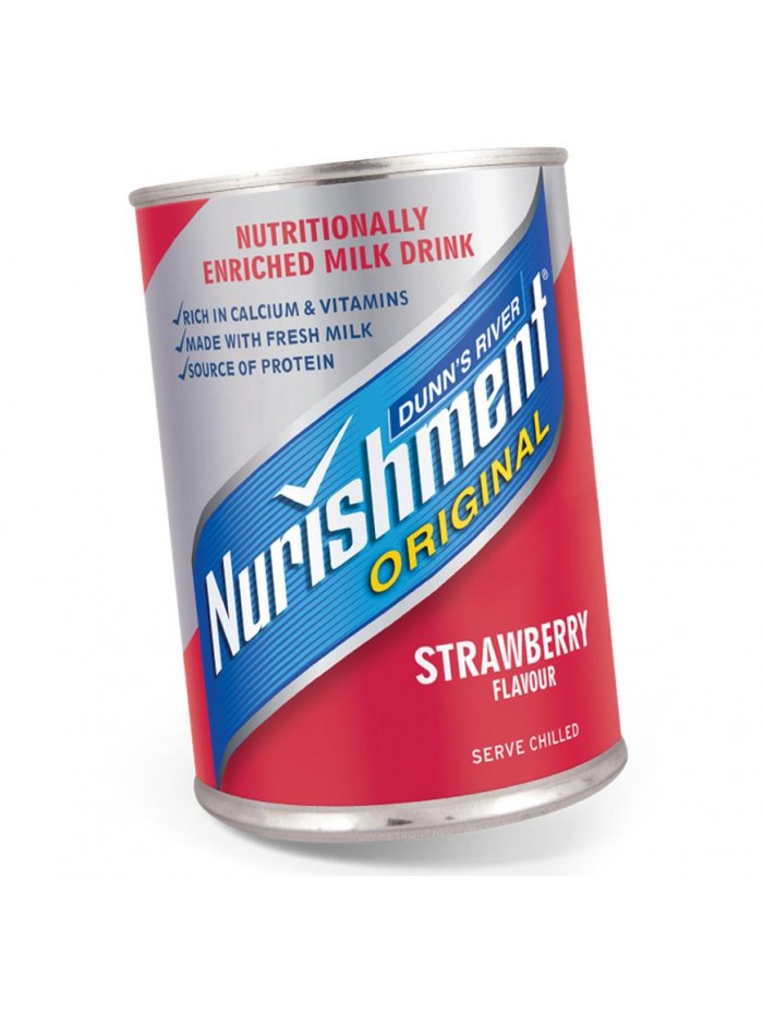 Nurishment Strawberry Tin 370ml (CHILLED)