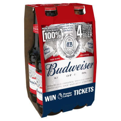 Budweiser 4x300ml