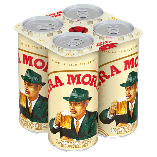 Birra Moretti 4x440ml (ALCOHOL)