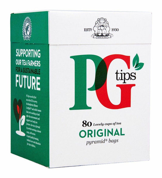 PG Tips 80 Tea Bags (BEVERAGES)