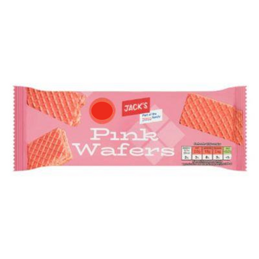 Jacks Pink Wafers 100g (BISCUITS)