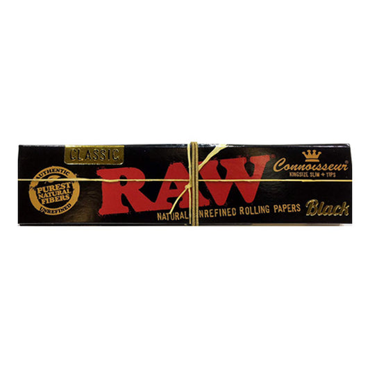 Raw Large Black Papers with Tips