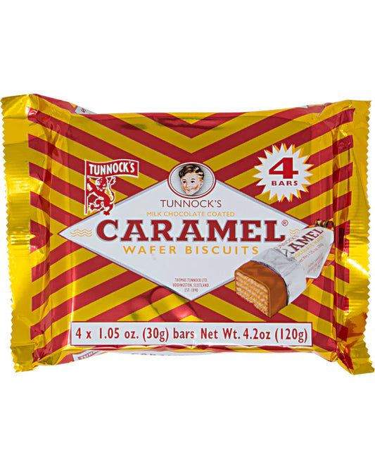 Tunnocks Caramel 4 Pack (BISCUITS)