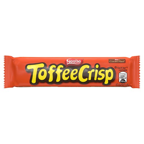 Nestle Toffee Crisp Bar 38g (CONFECTIONERY)