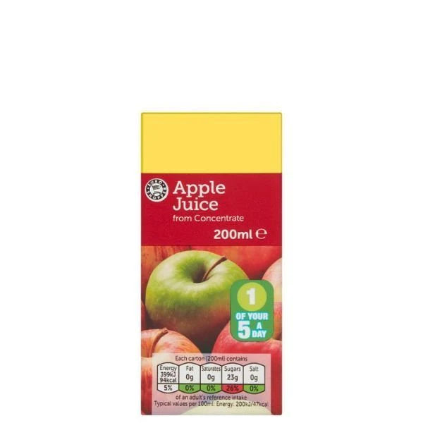 Euro Shopper Apple Juice 200ml