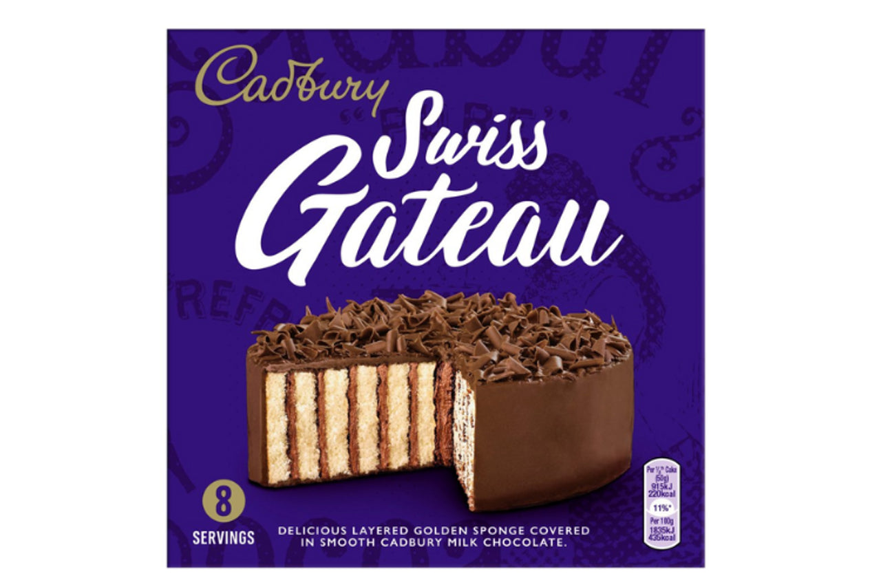 Cadbury Swiss Gateau 8 Servings