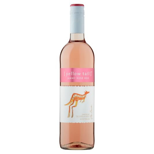 Yellow Tail Jammy Rose Roo Wine 75cl (ALCOHOL)