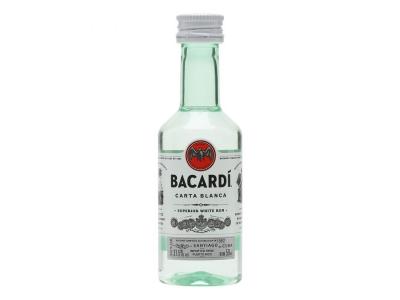 Bacardi White Rum 5cl