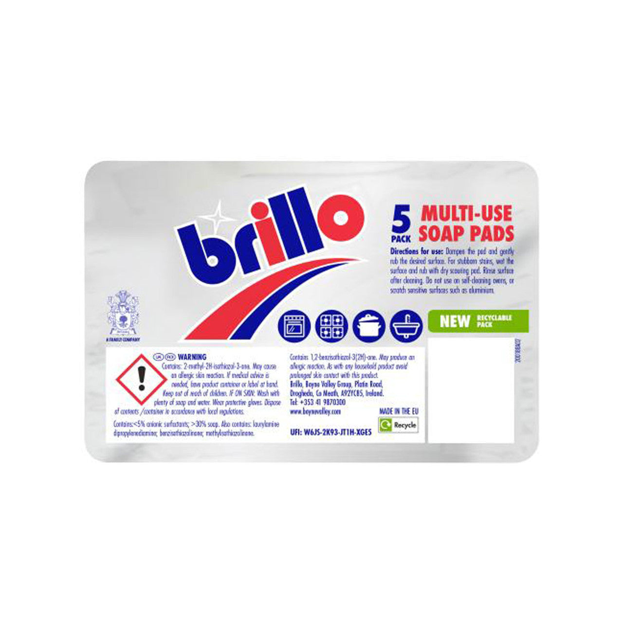 Brillo 5 Multi-Use Soap Pads