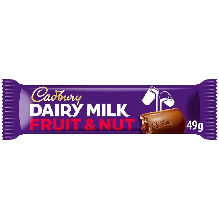 Cadbury Dairy Milk Fruit & Nut Bar 49g