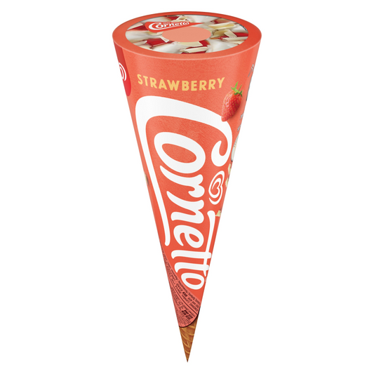 Walls Cornetto Strawberry Ice Cream Cone 120ml (FROZEN)