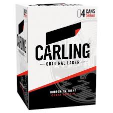 Carling 4x568ml (ALCOHOL)