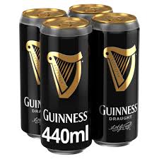 Guinness Draught 4x440ml (ALCOHOL)