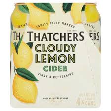 Thatcher's Cloudy Lemon Cider 4x440ml
