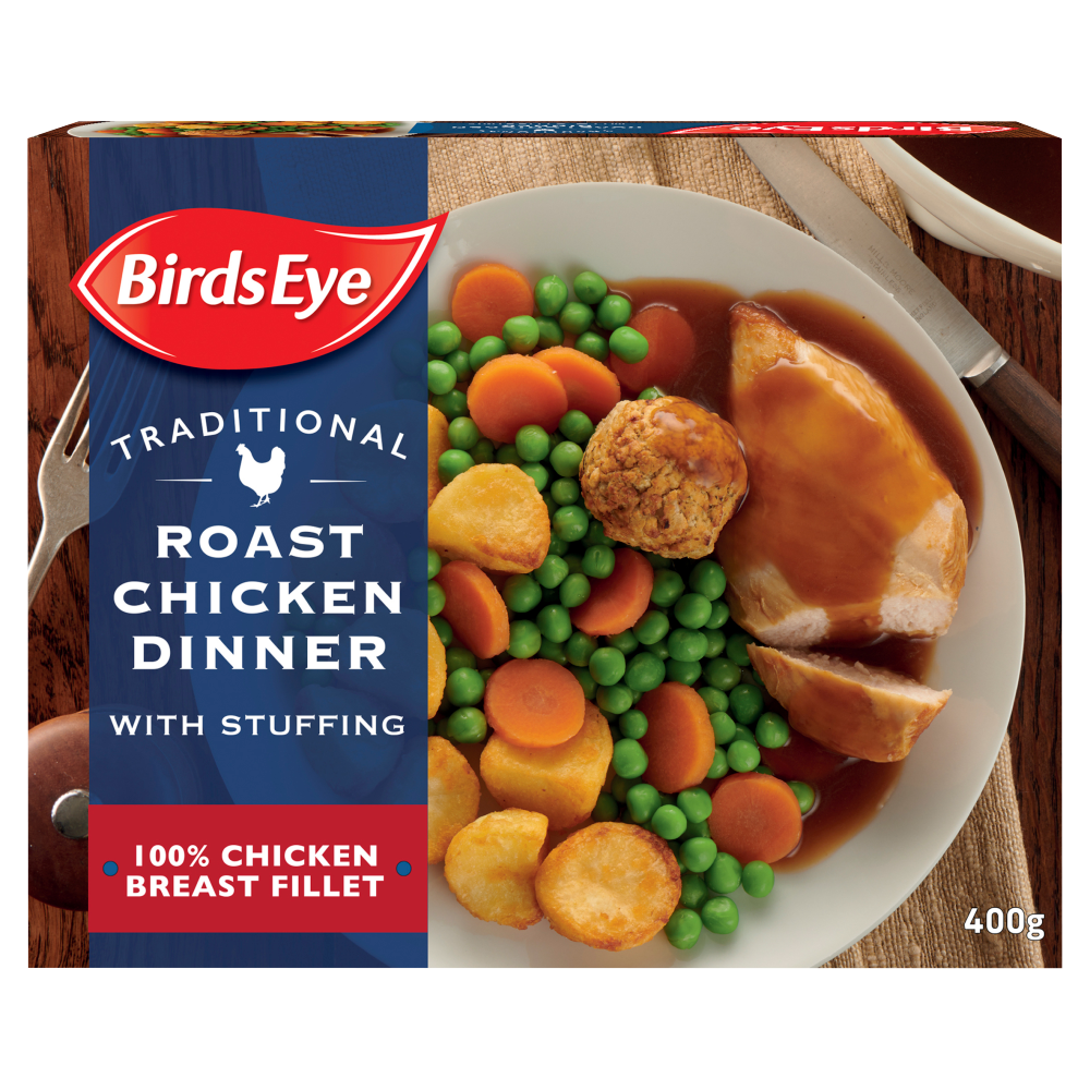 BirdsEye Traditional Roast Chicken Dinner with Stuffings 400g